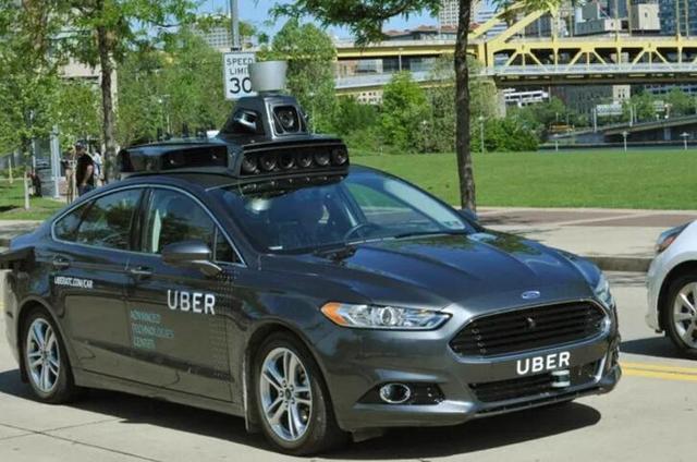 Uber测试自动驾驶车